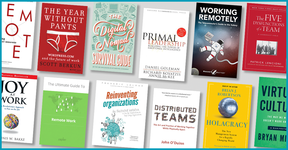 The Remote Team Management Book Collection for Remote Managers!