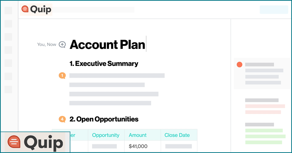 Quip online collaboration tools