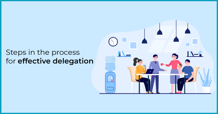Steps in the process for effective delegation