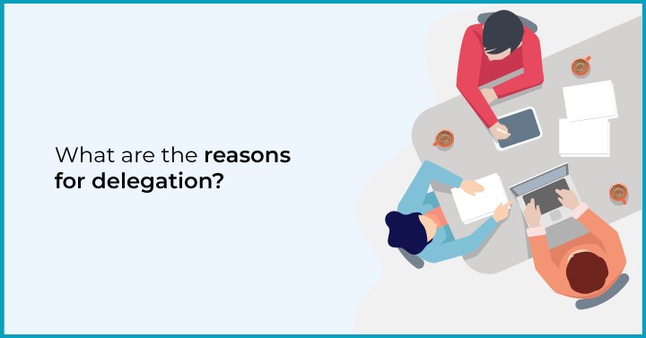 What are the reasons for delegation?