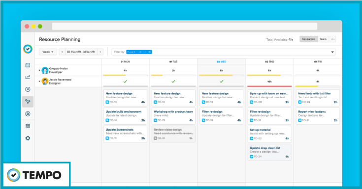 Tempo planner