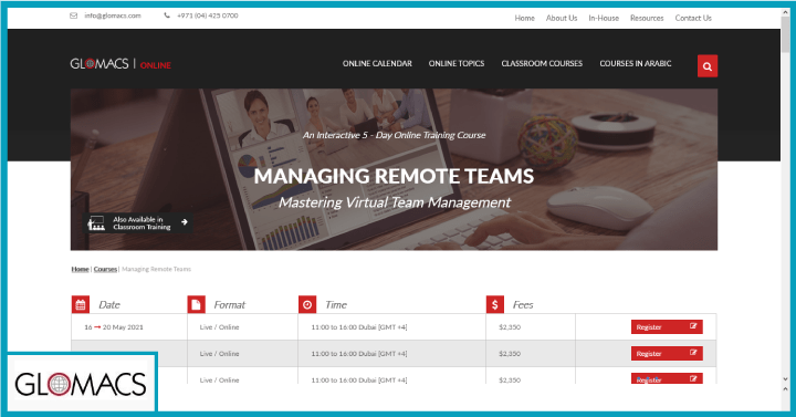 managing remote teams course
