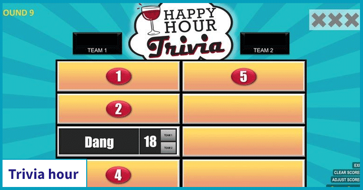 Trivia hour