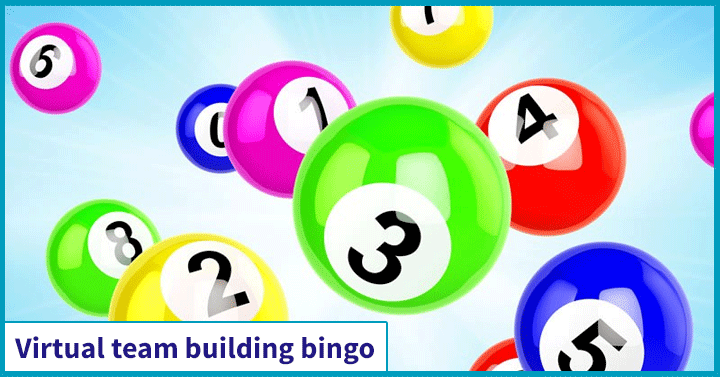 Virtual team building bingo
