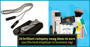 20 Brilliant Company Swag Ideas to Earn you the best employer in business tag!