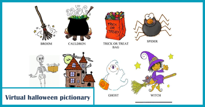 Virtual Halloween Pictionary