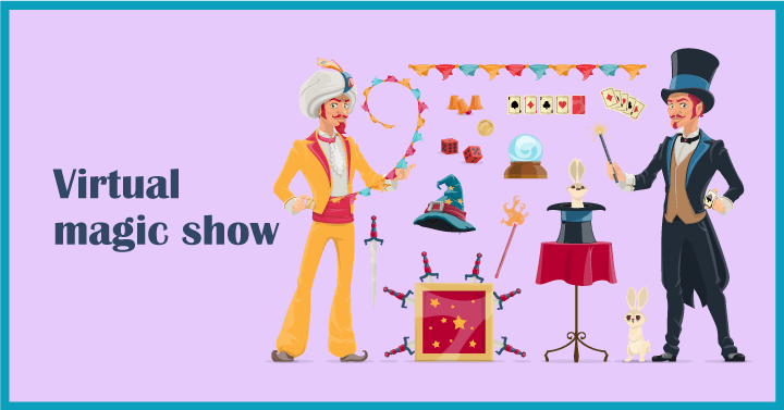 Virtual magic show
