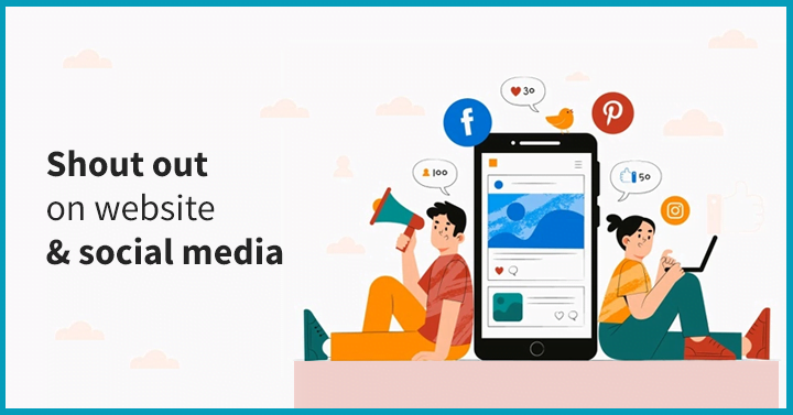 Feature them on website & social media