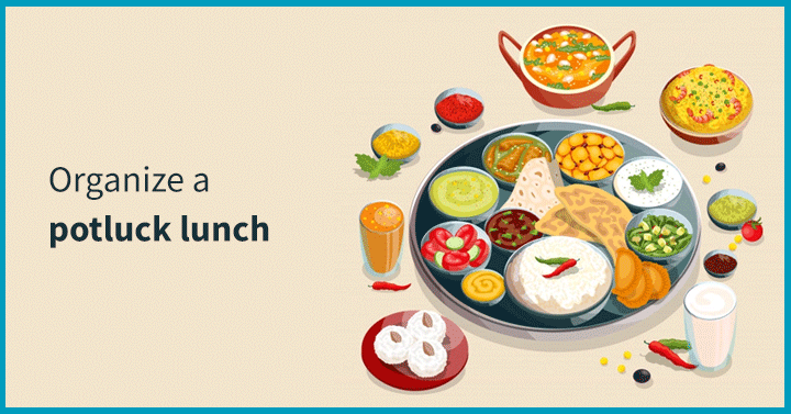 Organize a Potluck Lunch
