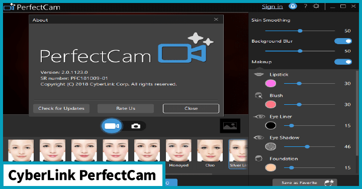 CyberLink PerfectCam 