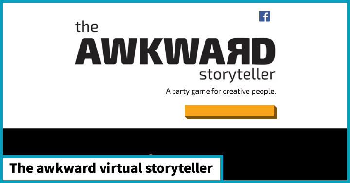 The awkward virtual storyteller