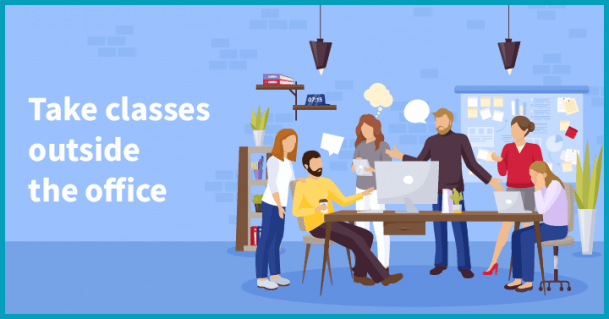 Take Group Classes Outside the Office
