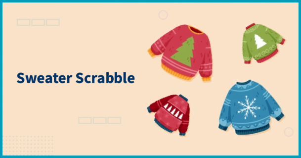 Sweater Scrabble