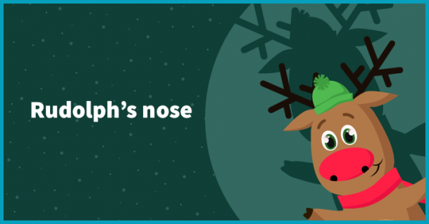 Rudolph’s nose