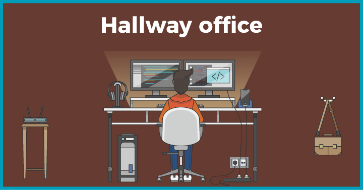 Hallway office 