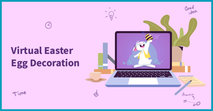 Virtual Easter Egg Decoration