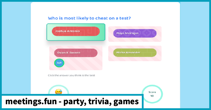 meetings.fun - party, trivia, games