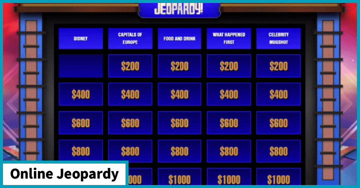 Online Jeopardy