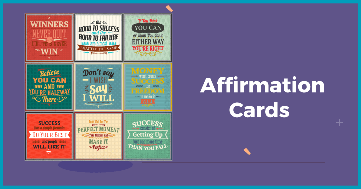 Affirmation cards