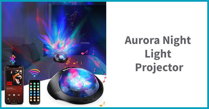  Aurora Night Light Projector