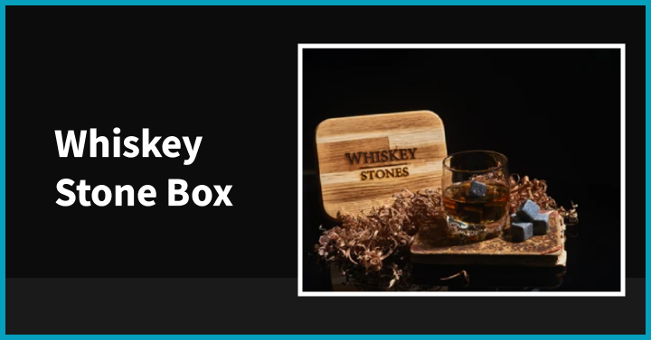 Whiskey stone box