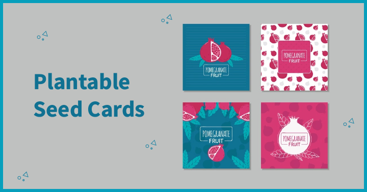 Plantable seed cards