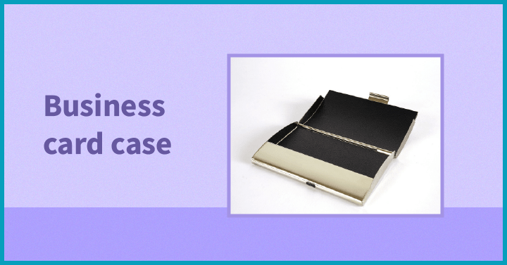 Business card case