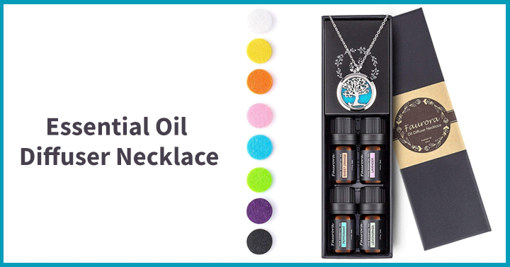 Essential Oil Diffuser Necklace