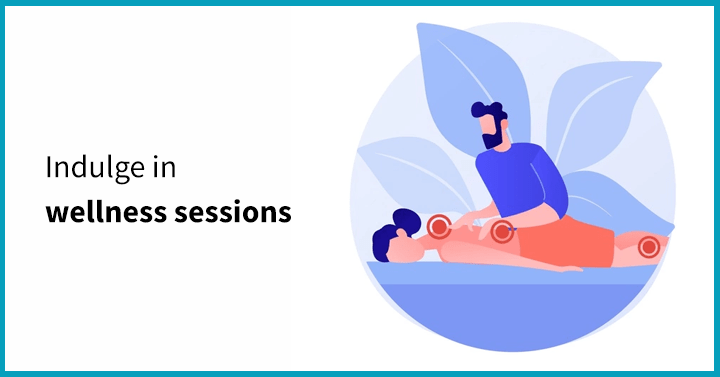 Indulge in wellness sessions