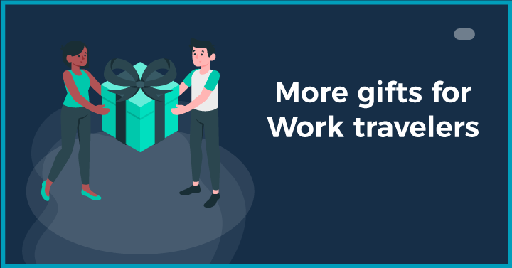 More gifts for work travelers