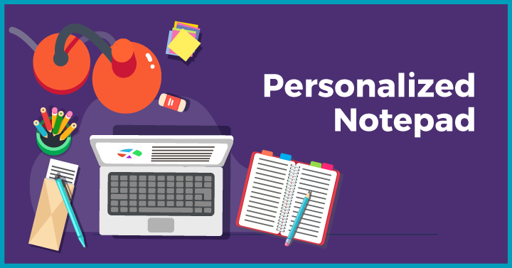 Personalized Notepad