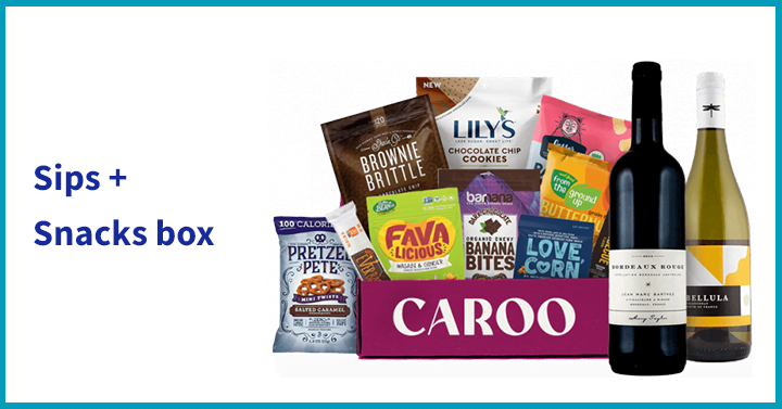 Sips + Snacks box