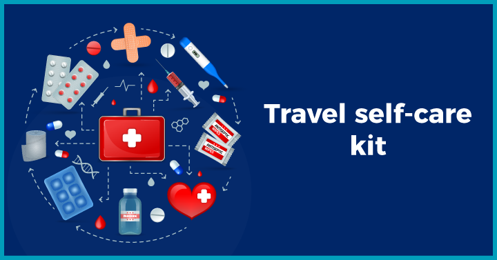 Travel self-care kit