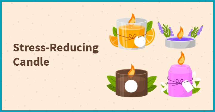 Stress-Reducing Candle