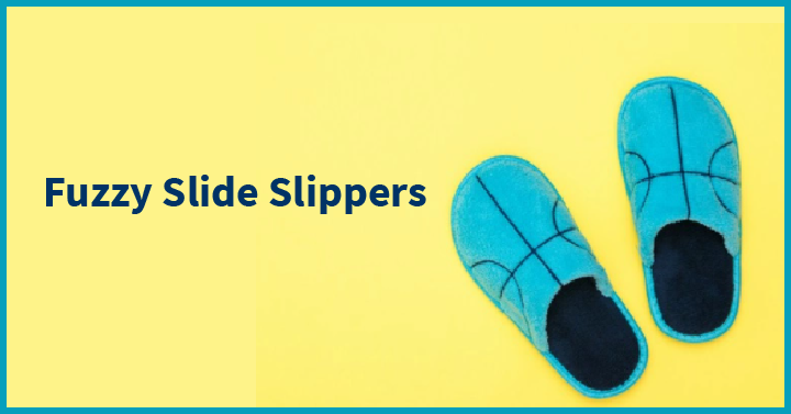 Fuzzy Slide Slippers