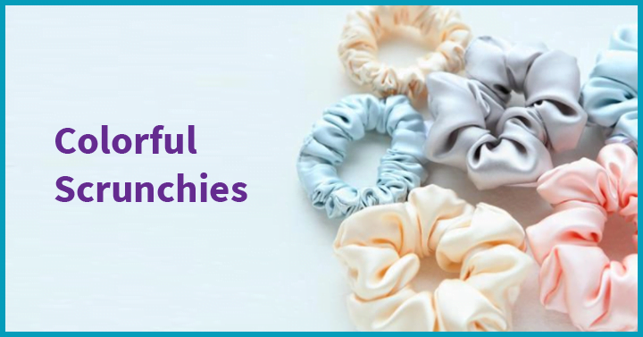 Colorful Scrunchies