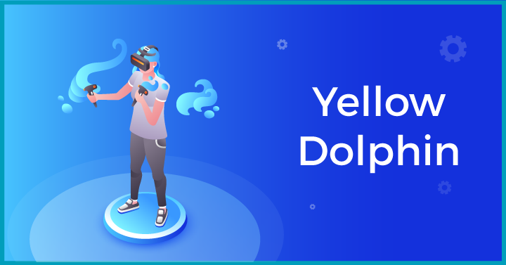 Yellow dolphin