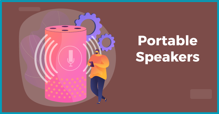 Portable speakers