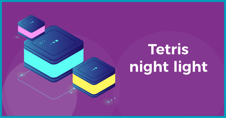 Tetris night light