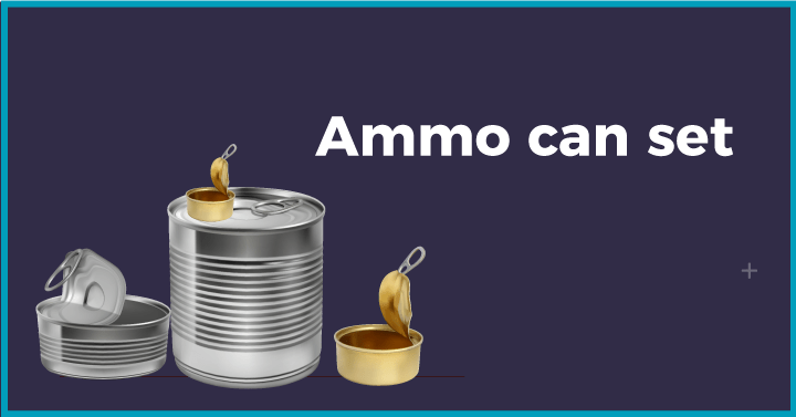 Ammo can set