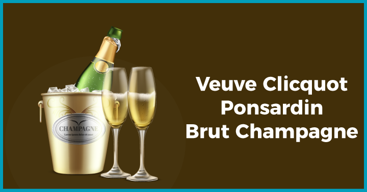  Veuve Clicquot Ponsardin Brut Champagne