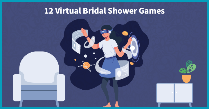 12 Virtual Bridal Shower Games