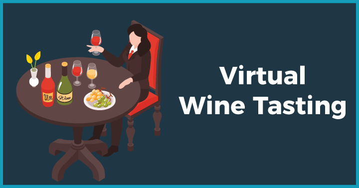 Virtual wine tasting