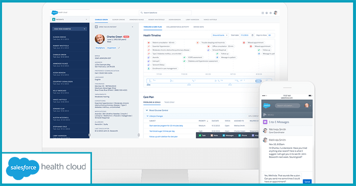 Salesforce Health Cloud CRM