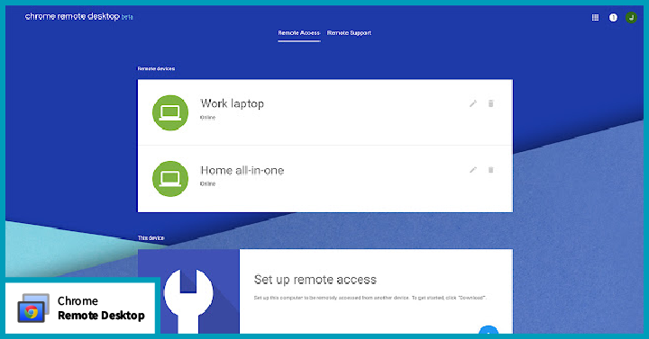 Chrome Remote Desktop