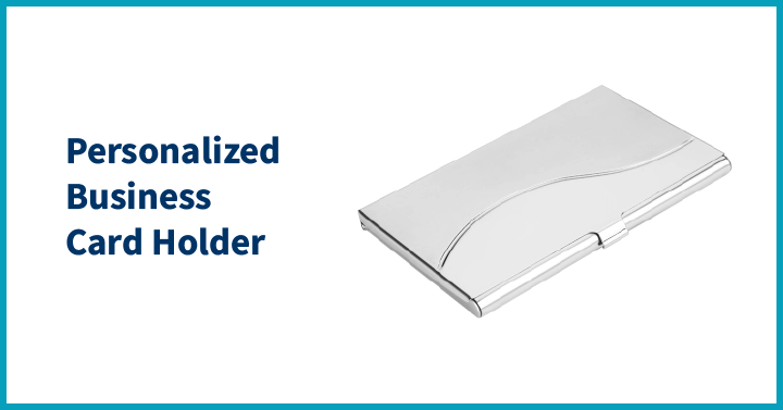 Personalized Business Card Holder