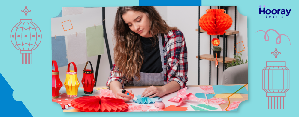 paper lantern making class