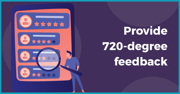 Provide 720 degree feedback