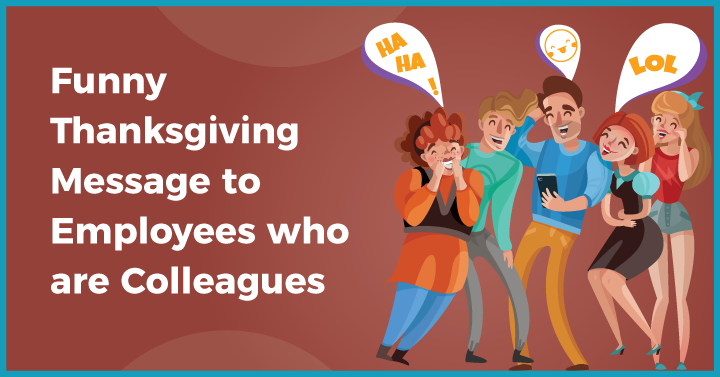 Funny Thanksgiving Message to Employees