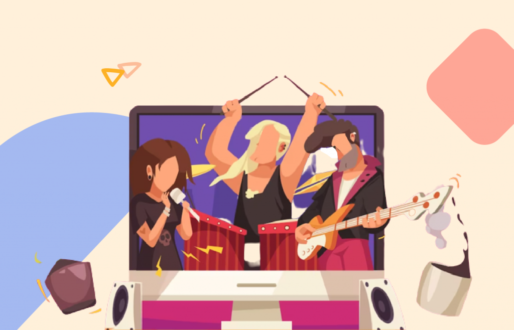 Virtual Team Karaoke